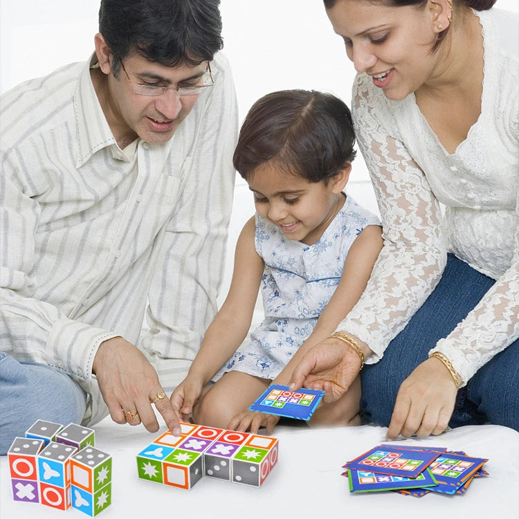 Kids Space Logical Thinking Board Game Matching Puzzle Party Memory Games for Children Interactive Learning Educational Toys