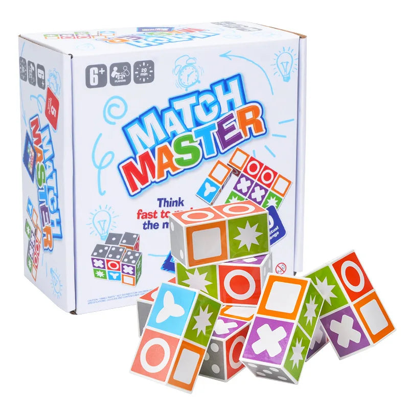 Kids Space Logical Thinking Board Game Matching Puzzle Party Memory Games for Children Interactive Learning Educational Toys