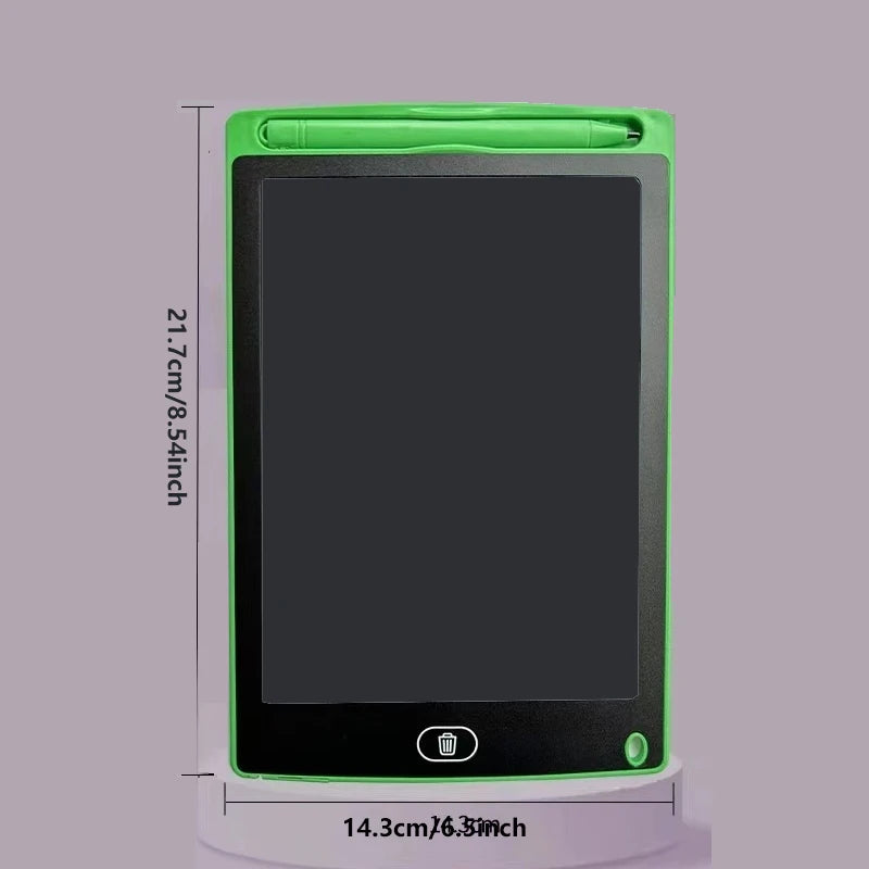 6.5/8.5/10/12 Inch LCD Drawing Tablet for Kids, Rechargeable Erasable Board with Pen, Travel Educational Toy Gift for Boys Girls